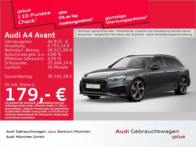 Audi A4 Avant 40 TFSI S tronic S line ACC/Virtual/Nav