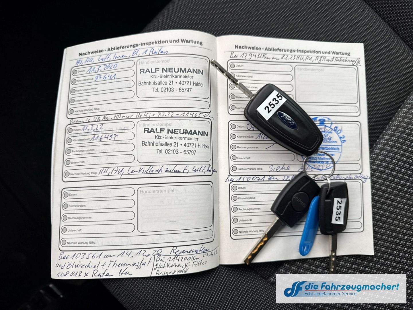 Fahrzeugabbildung Ford Transit Custom Tourneo 300 L1 *2535 *EXPORT