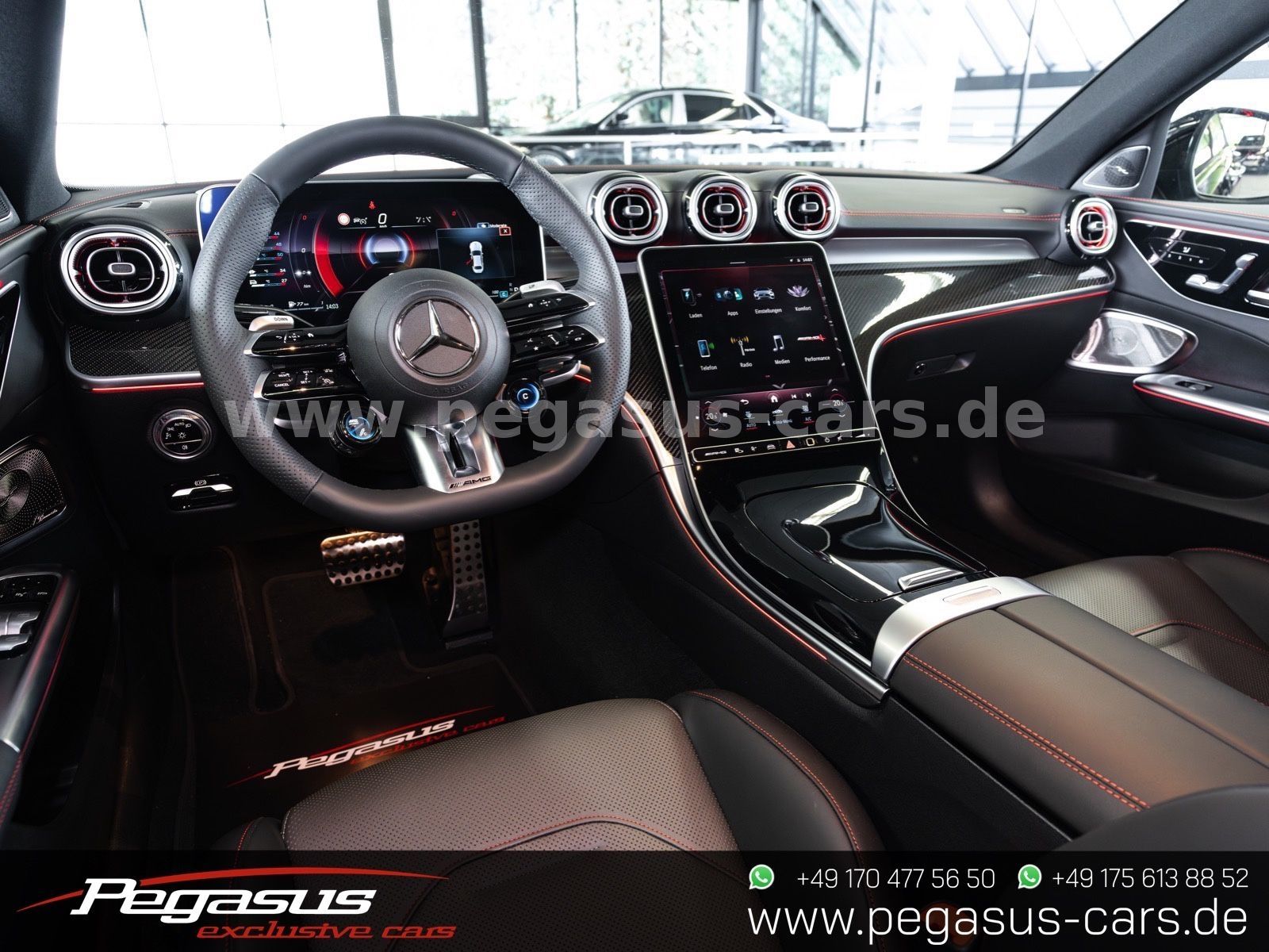 Mercedes-Benz C 63 Se AMG *PERFORMANCE SEATS*HEAD-UP*EUR1* - 37