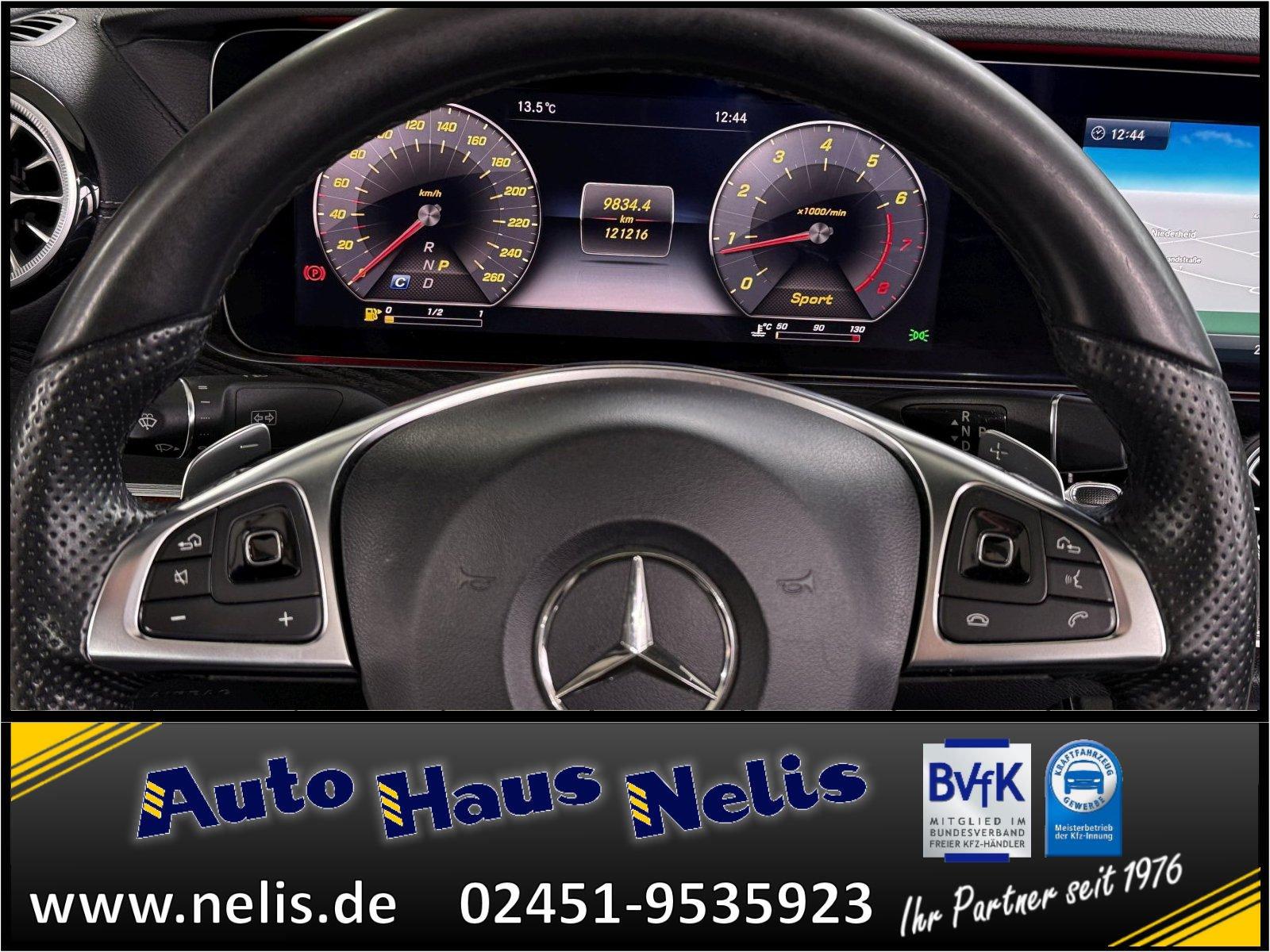 Mercedes-Benz E 200 Cabrio AMG-Line Airscarf Comand-Online Led