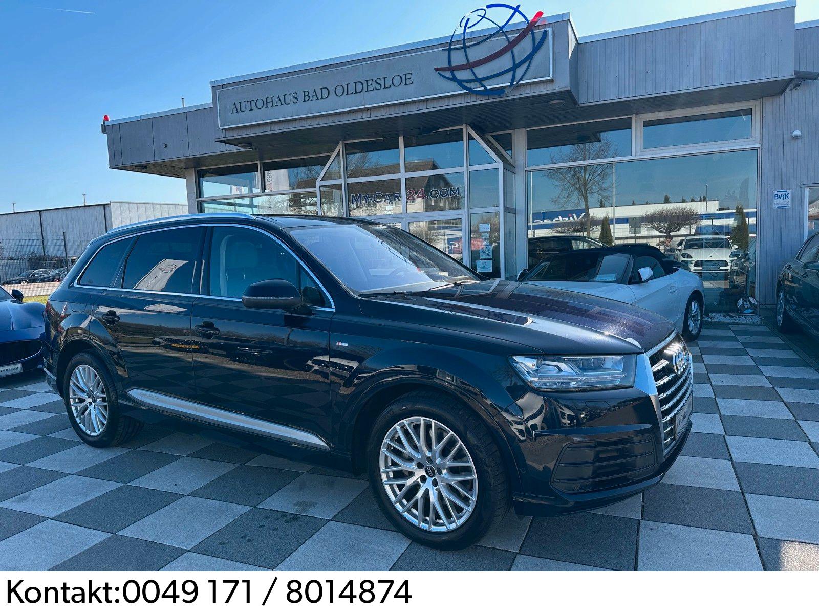 Audi Q7 3.0 S-Line ,Pano,AHK,Martix,Bose,Standheiz