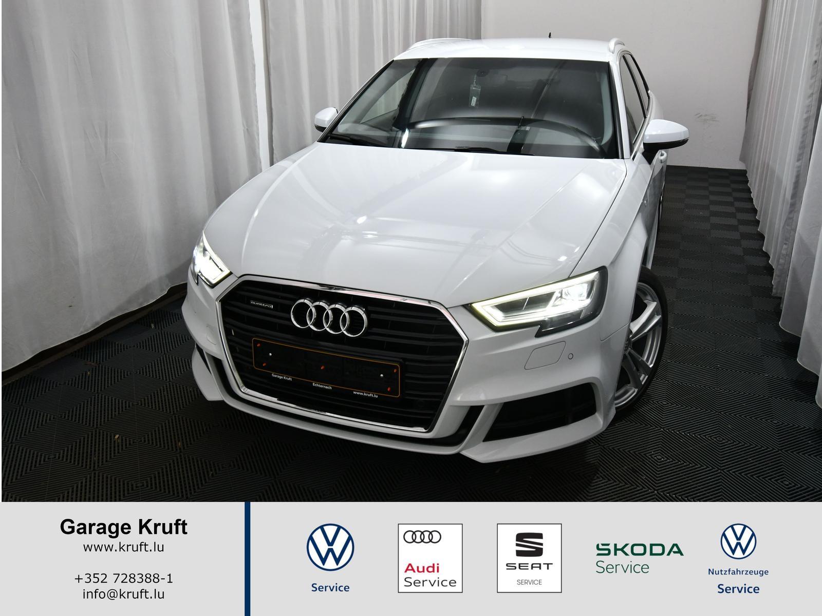 Audi A3 Sportback 2.0 TFSI quattro S-Line, 18", PDC v