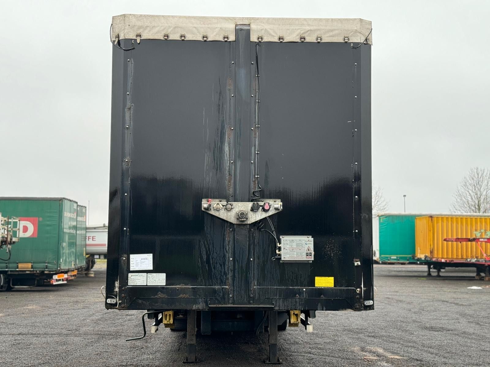 Fahrzeugabbildung Andere Wiese SA3-3CS-S Tieflader Plane Lenkachse Edscha