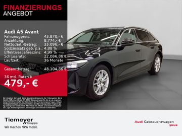 Audi Leasingangebot: Audi A5 Avant TFSI Q LM18 KAMERA AHK SPORTSITZE SOUND