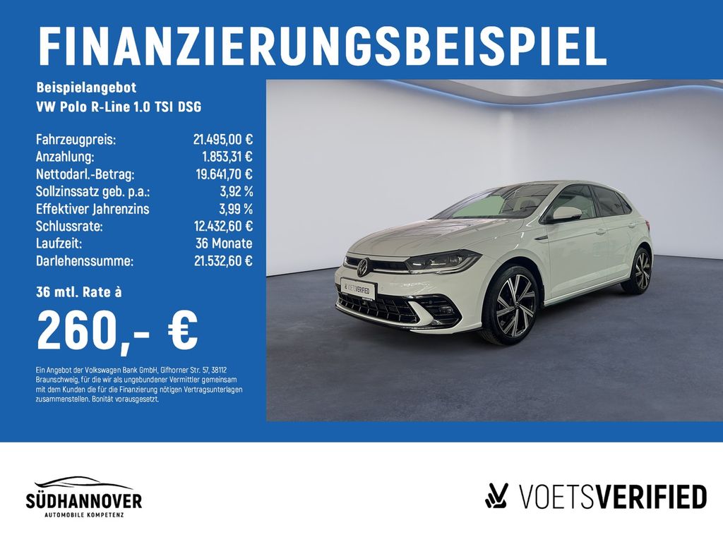 Polo R-Line 1.0 TSI DSG RearView+MATRIX-LED+ACC