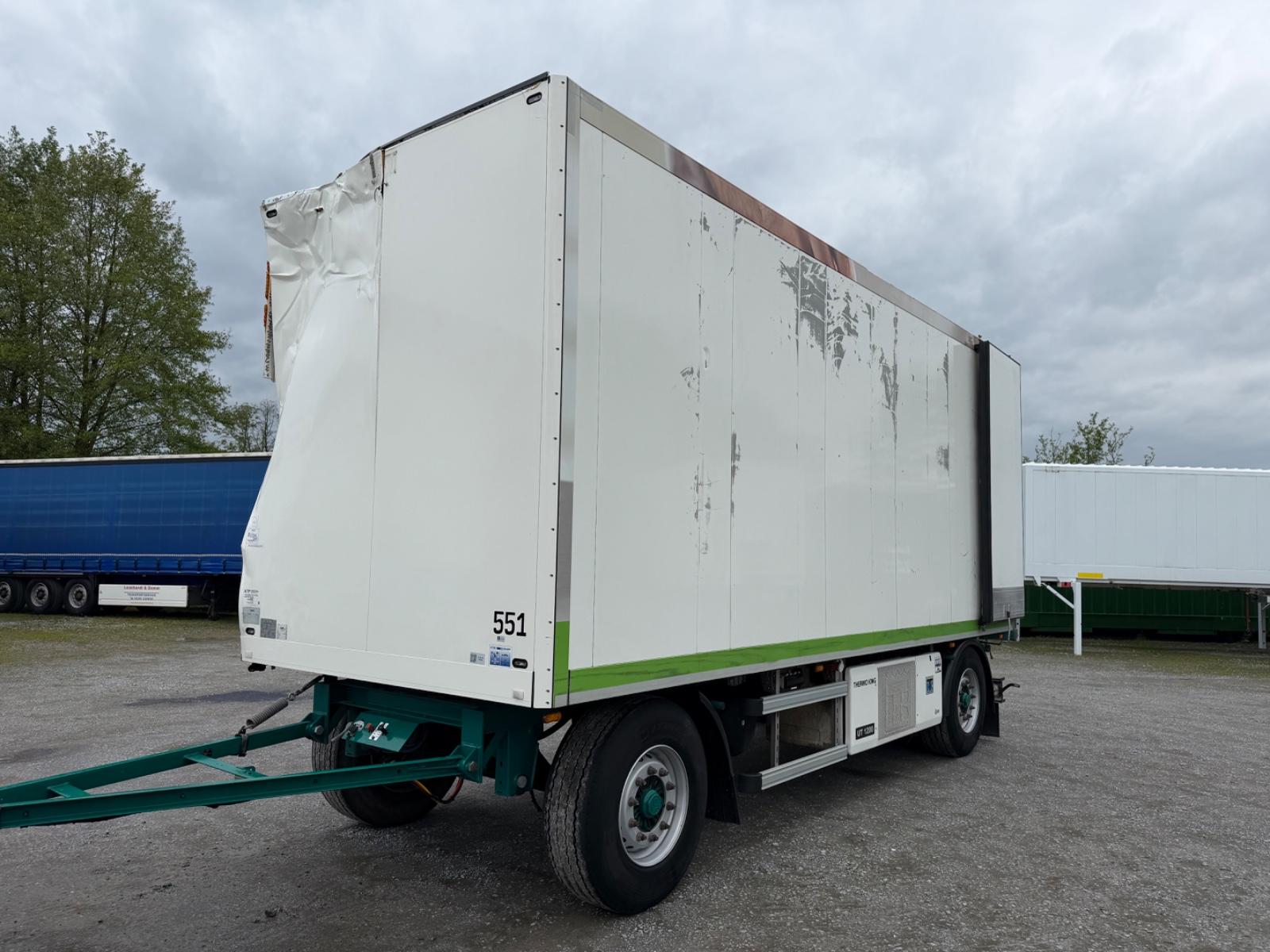 Schmitz Cargobull Rohrbahn Unfall Thermo King U 1200