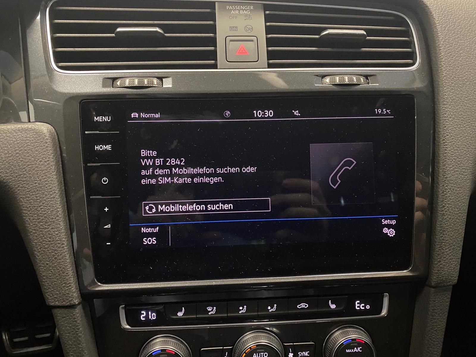 Fahrzeugabbildung Volkswagen Golf e-Golf Comfortline+ACC+RFK+NAVI+WÄRMEPUMPE