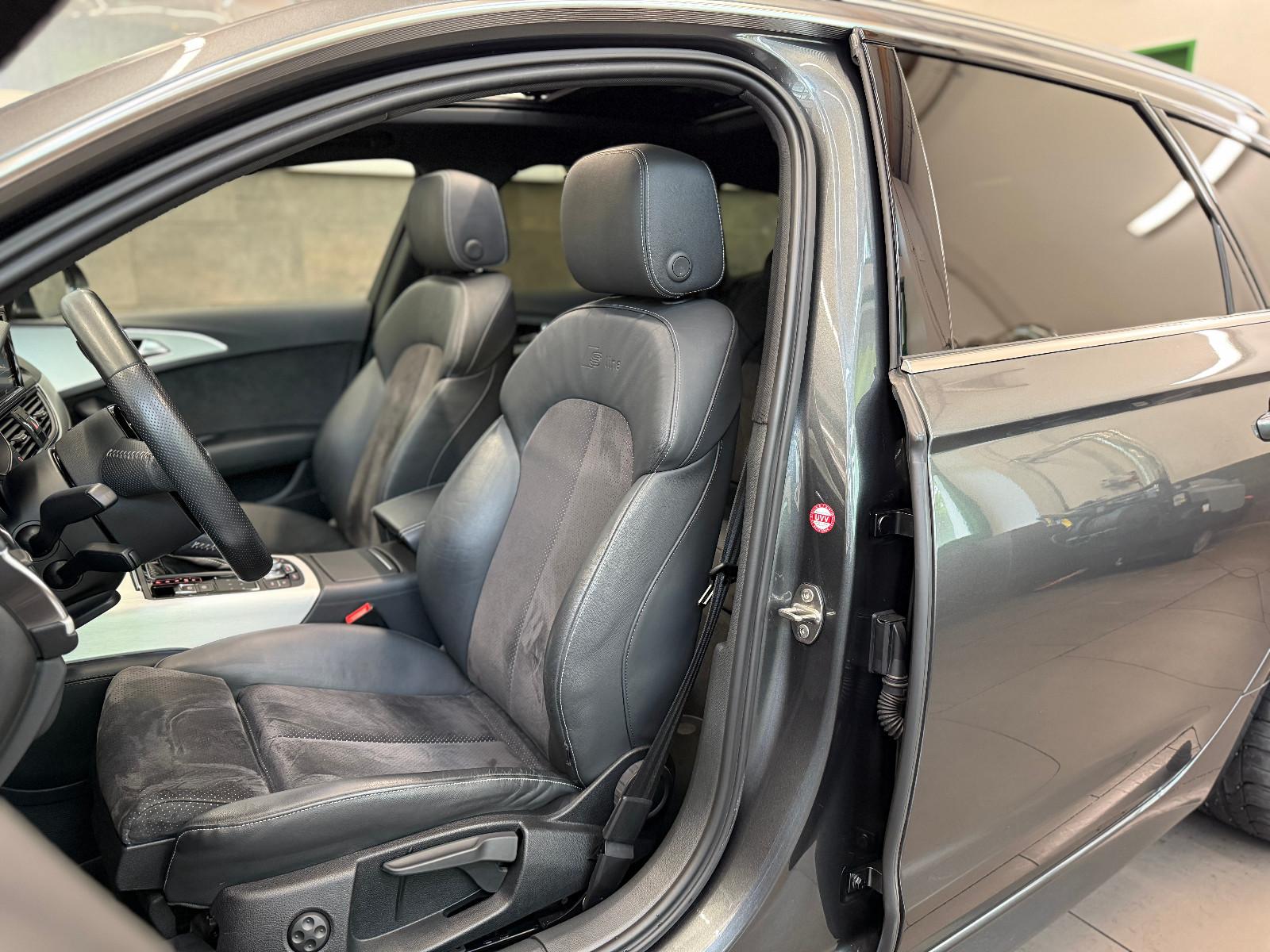 Audi A6 5 J. Garantie PANO AHK LED NAVI LEDER KEYL.