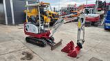 Takeuchi TB216 - 2019 YEAR - NEW TRACKS - 3X BUCKETS - Takeuchi Radlader