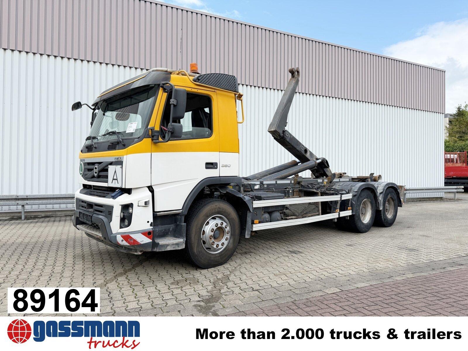 Volvo FMX 380 6x4, Motorabtrieb