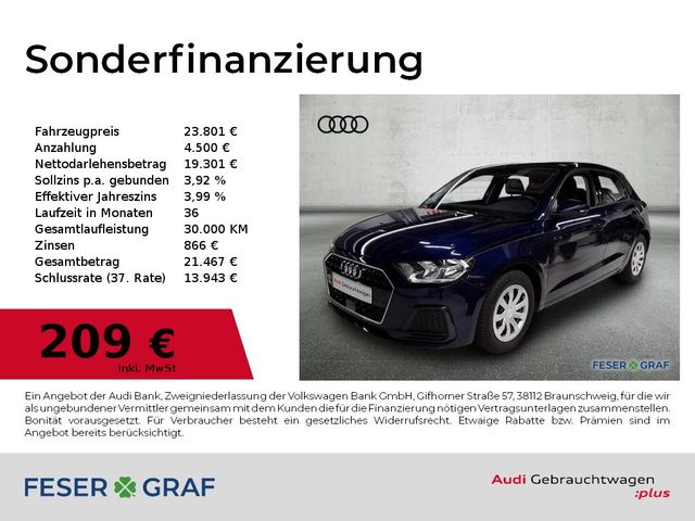 Audi A1 Sportback Advanced 30 TFSI SmartphoneI,Sitzhz