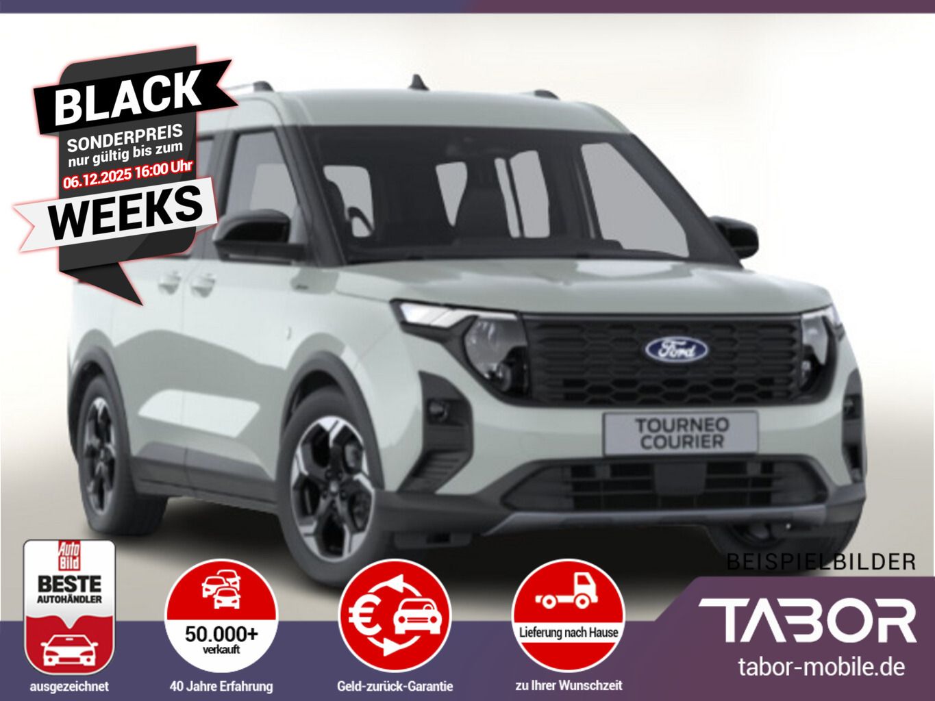 Ford Tourneo Courier 1.0 EB 125 Aut Active Nav AHK