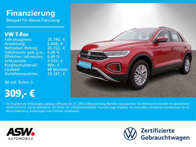 Volkswagen T-Roc Life 1.5 TSI DSG Navi LED Standheizung AHK