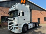 Scania R520 V8 6X2 Topline Retarder 2x tank NL Truck - Scania V8