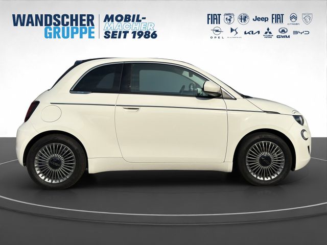 Fiat 500e Cabrio CARPLAY KLIMAA LKA