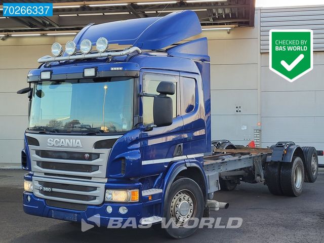 Scania P360 6X2 Chassis Automatic Lift+Lenkachse Euro 5