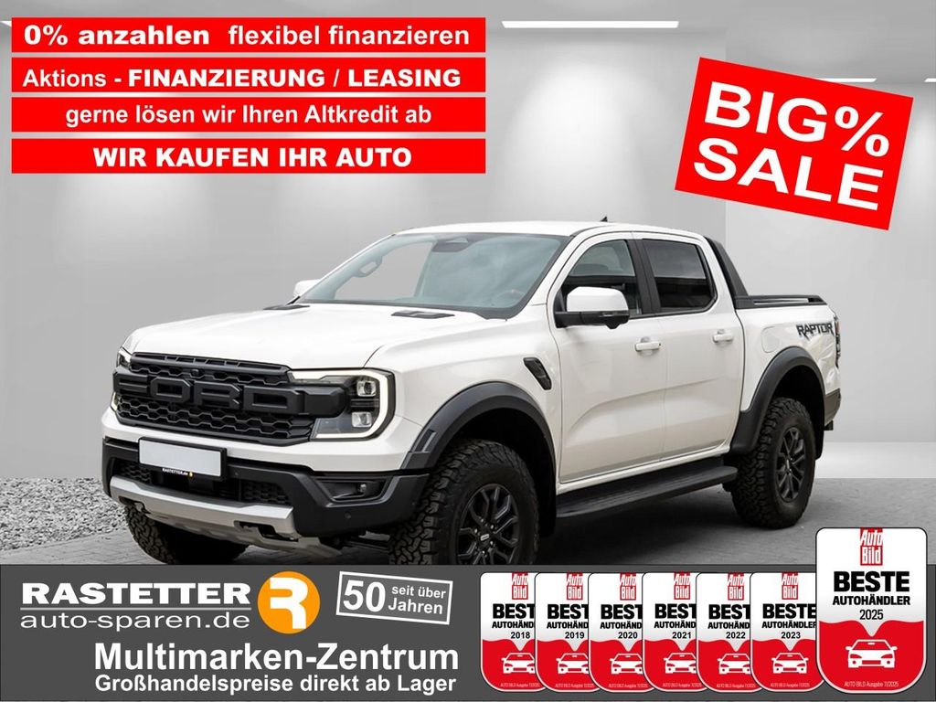 Ford Ranger Raptor DK 5Jahre+Rollo+AHK+Leder+B&O+Matr