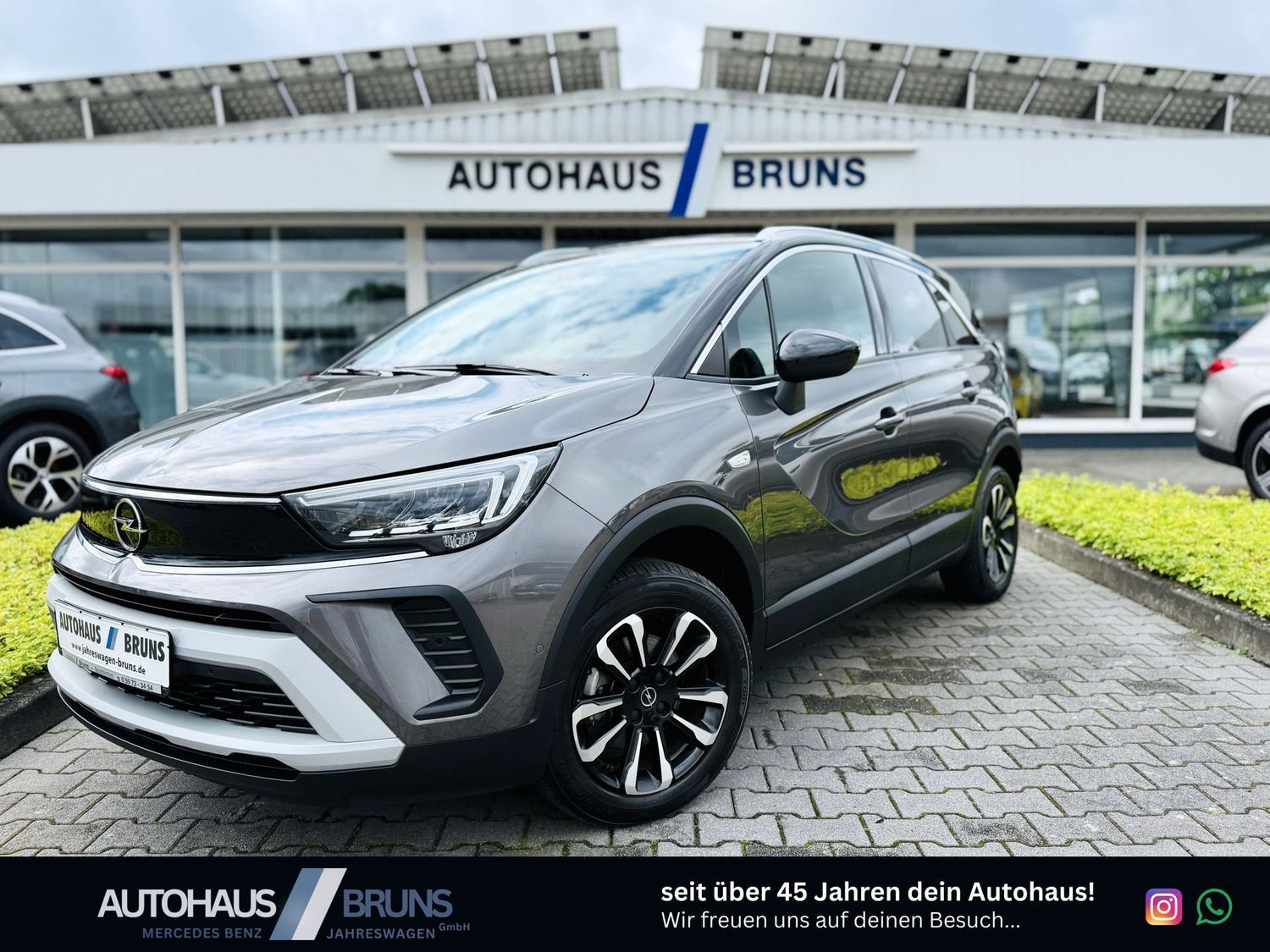 Fahrzeugabbildung Opel Crossland X 1,2 T ELEG., Navi, Panod, LED, RFK,