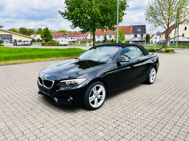 BMW 218i Cabrio Advantage*KLIMAAUTOM*1.HAND*KOMFORT*