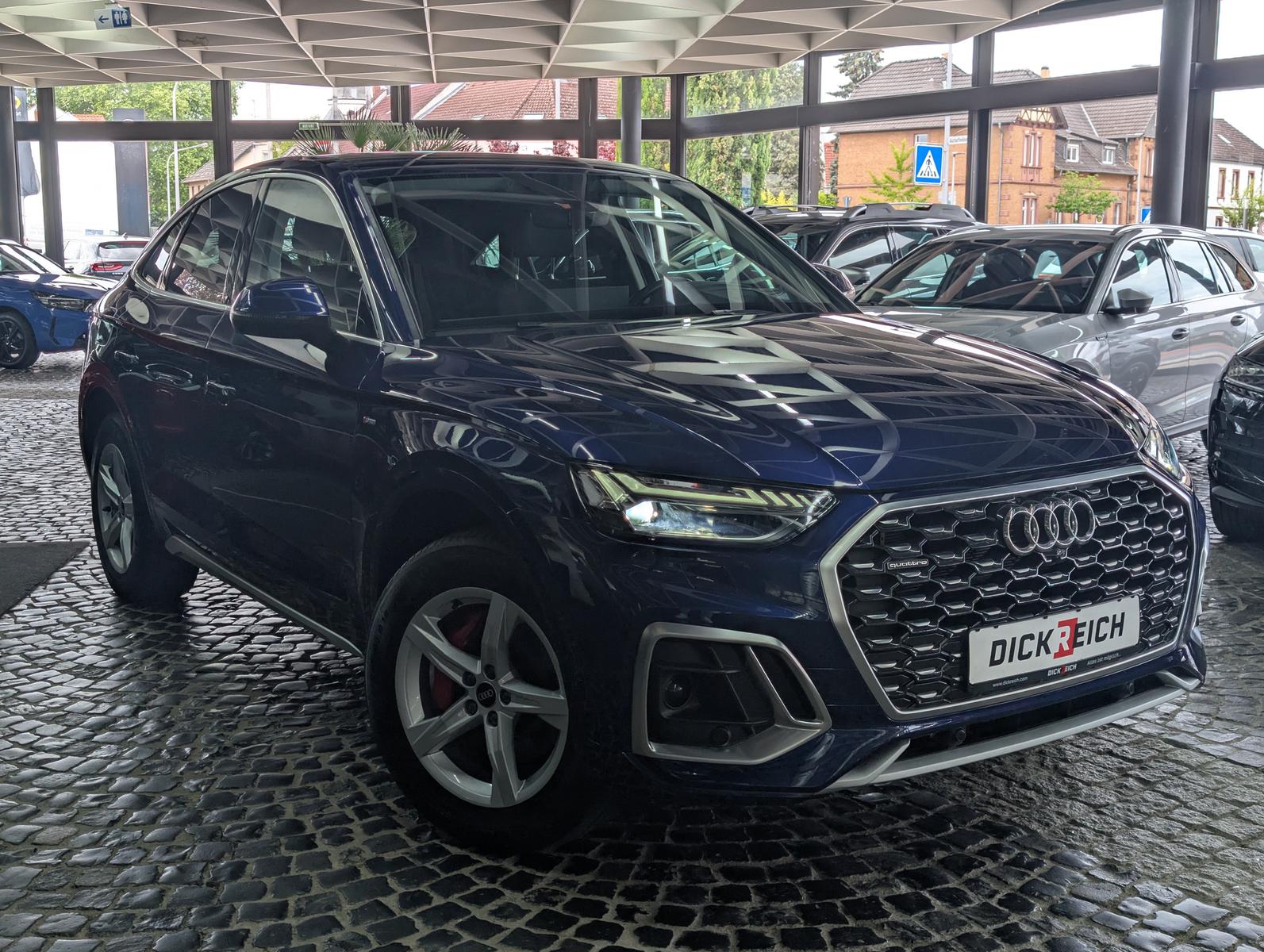 Audi Q5 Sportback 55 TFSIe S Line HUD PANO AHK MATRIX