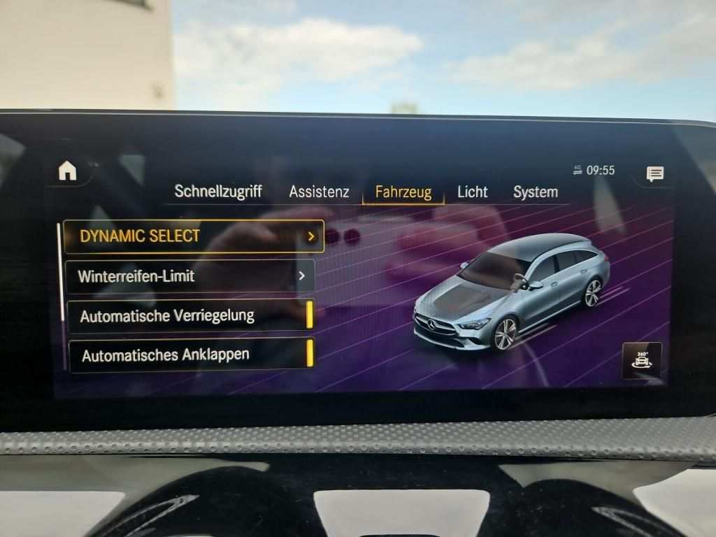 Fahrzeugabbildung Mercedes-Benz CLA 200 SB AMG AHK Navi LED SHZ Ambiente 360°