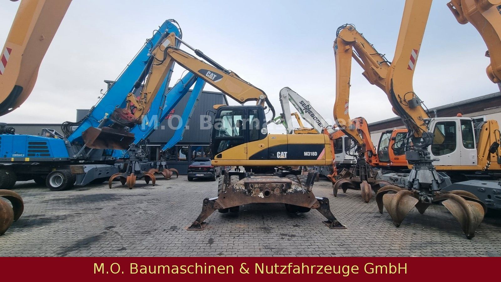 Fahrzeugabbildung CAT M 318 D  / SW /Hammerline / VSA / AC /