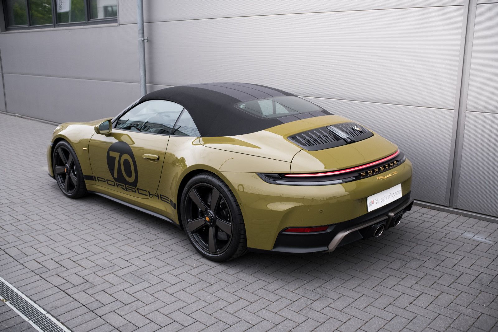 Fahrzeugabbildung Porsche 911 Spirit 70-PCCB-PDCC-Inno-Burm.-Lift-LP 271TE