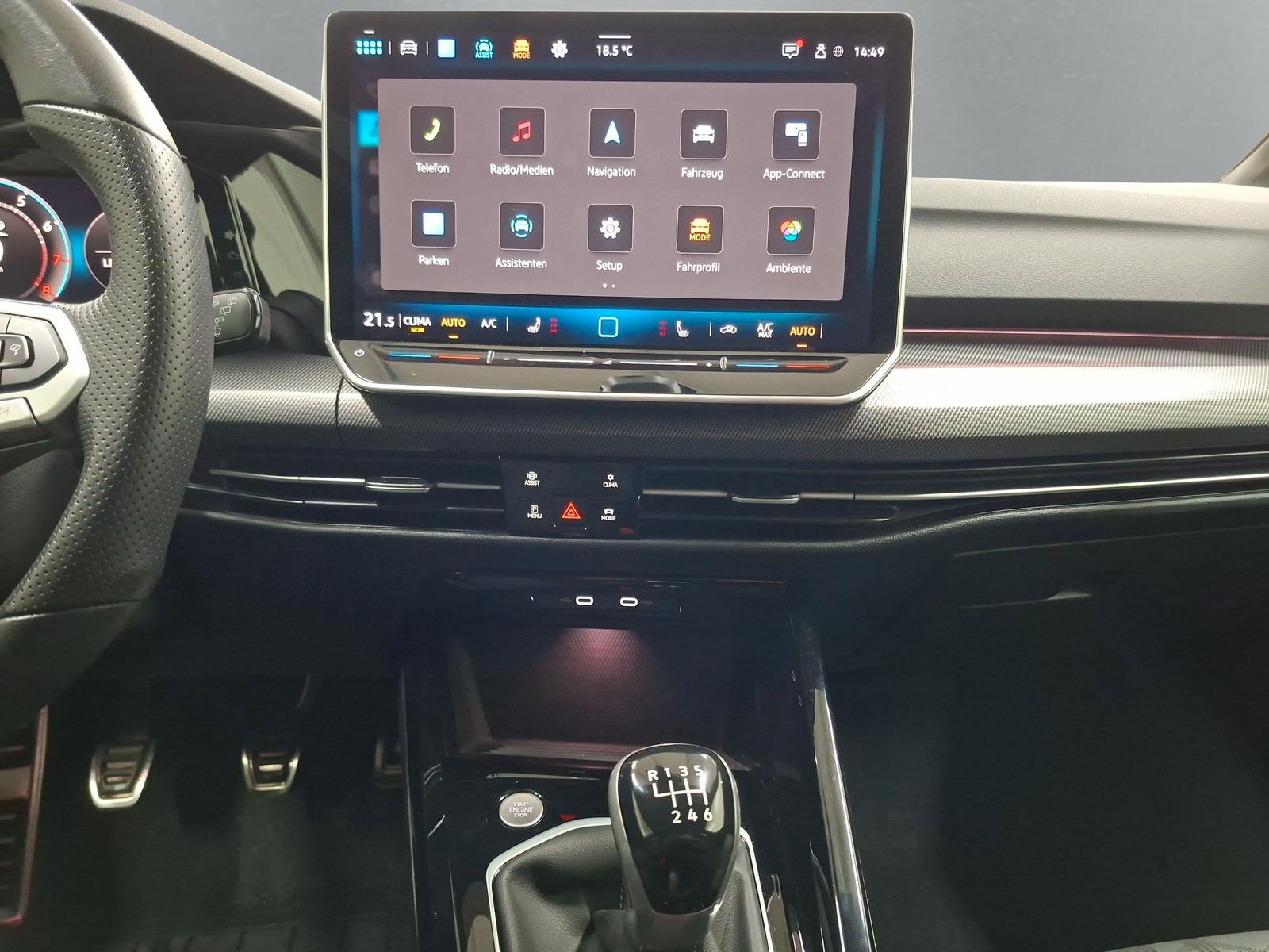 Volkswagen Golf VIII 1.5 TSI R-Line ACC Rf.kamera LED, миниатюра 14