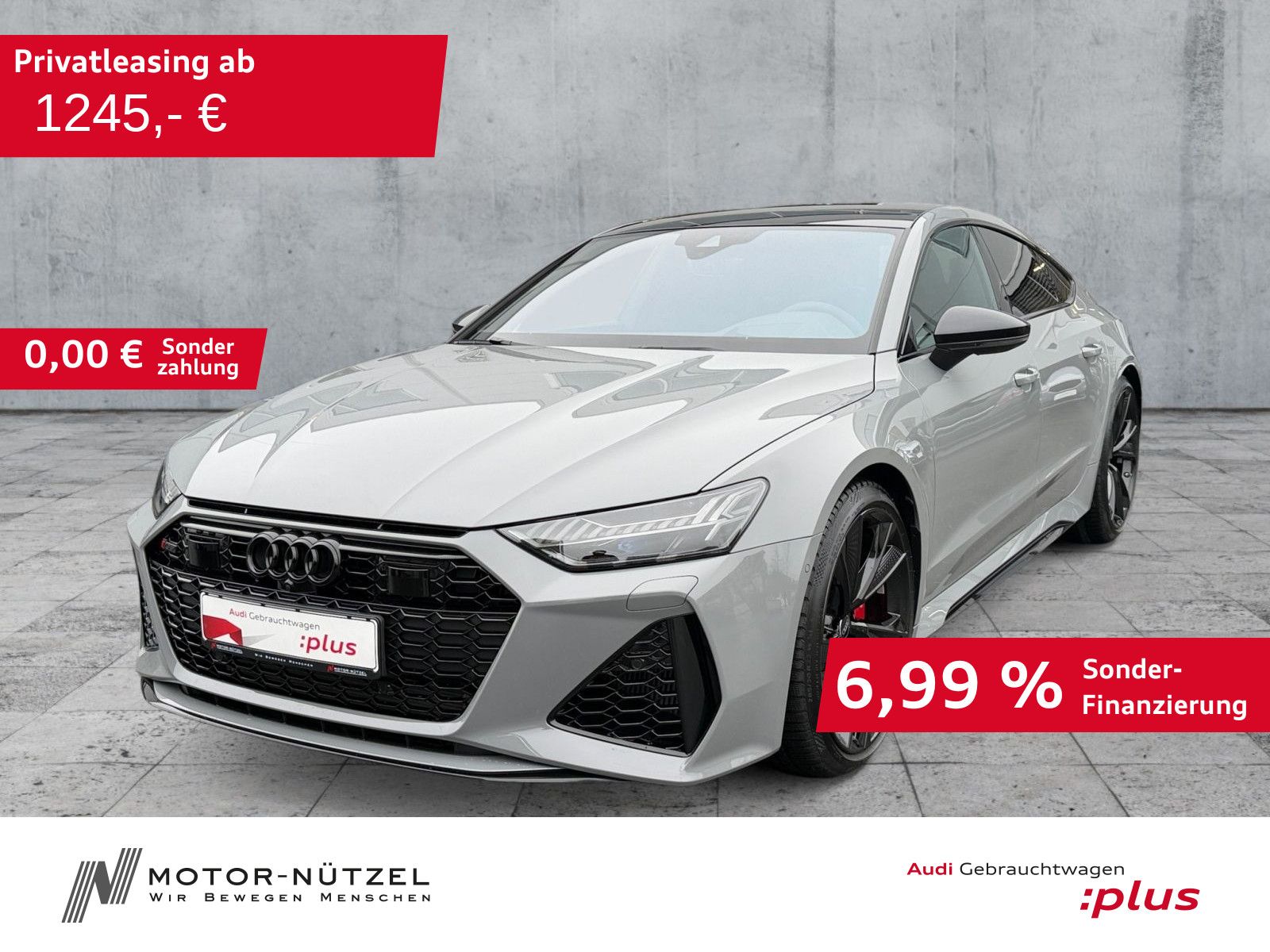 Audi RS 7 Sportback TFSI QU MATRIX+HuD+B&O+PANO+360°