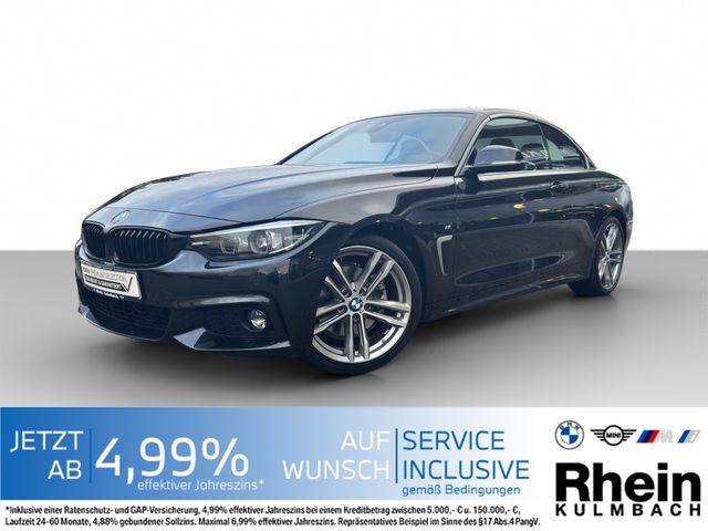 BMW 430i Cabrio M Sport Navi Prof LED Hifi HK Rfk