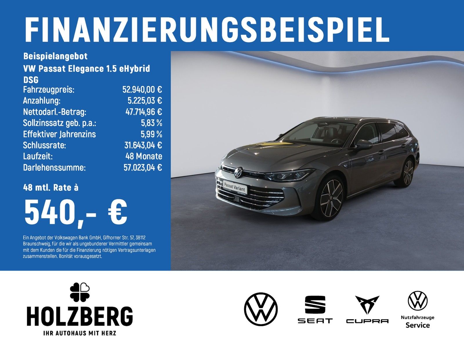 Volkswagen Passat Elegance 1.5 eHybrid DSG PANO+SOUND+AHK