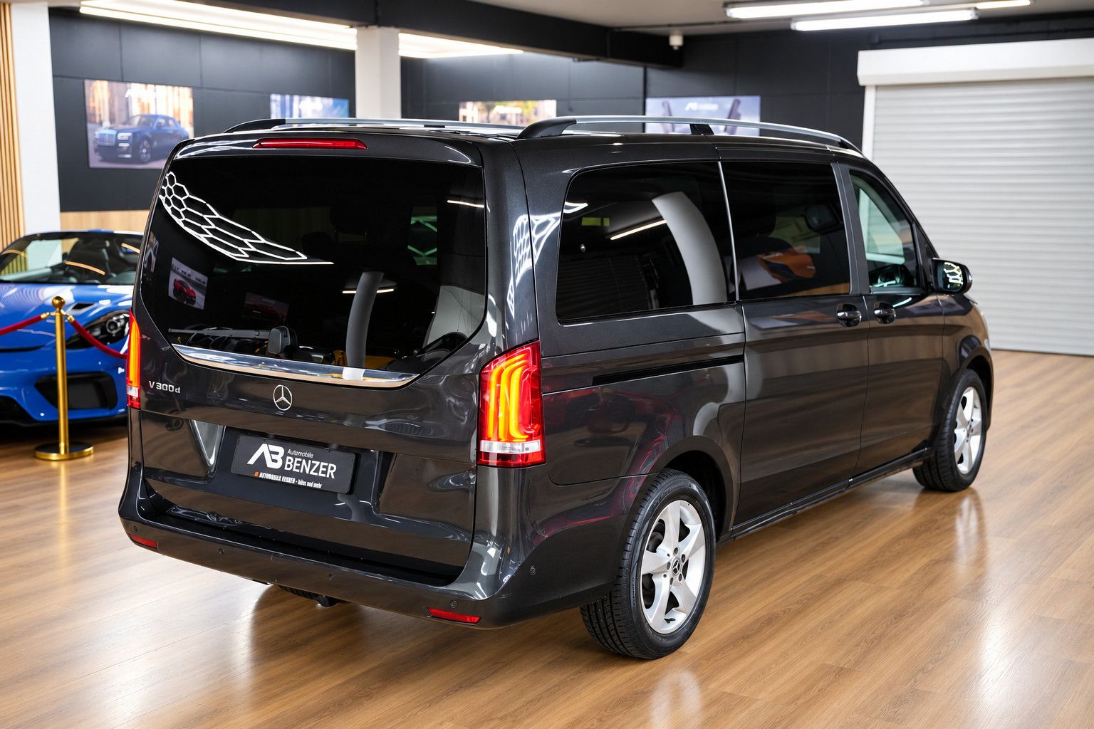 Fahrzeugabbildung Mercedes-Benz V 300d lang *Burmester*360°KAM*6-Sitz*SHZ*Navi