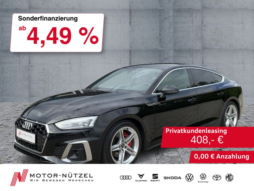 Abbildung Leasingangebot Audi A5 Sportback 40 TDI QU S-TR S-LINE LED+NAVI+AHK