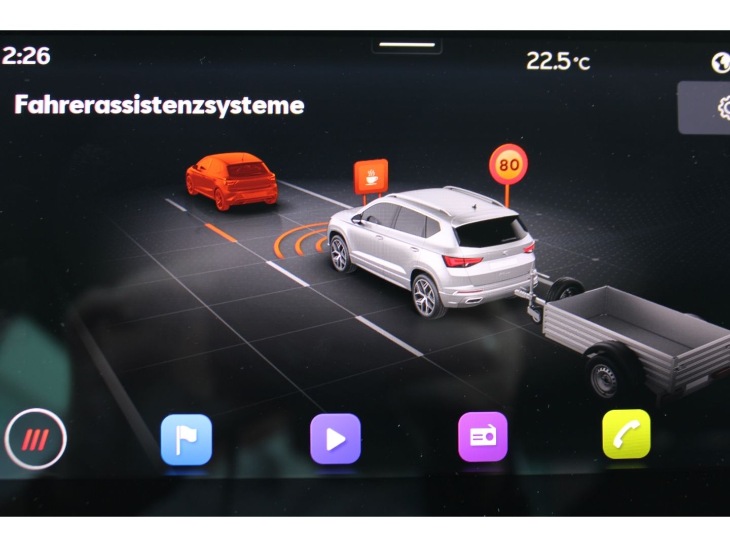 Fahrzeugabbildung SEAT Ateca 1.5 TSi FR ACC LED PDC RFK el. AHK Navi DA