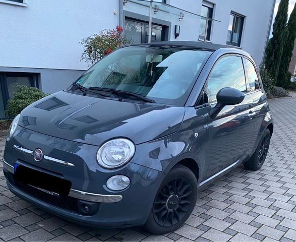 Fiat 500C Cabrio in Grau mit TÜV