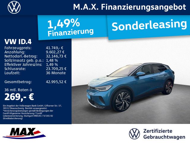 ID.4 PRO IQ.LIGHT+AHK+KAMERA+PANO+AUGMENTED HUD+