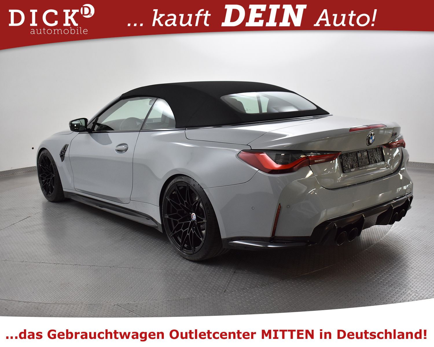 Fahrzeugabbildung BMW M4 Cabrio Comp xD CARBON+LASER+HEAD+H&K+360+VOLL