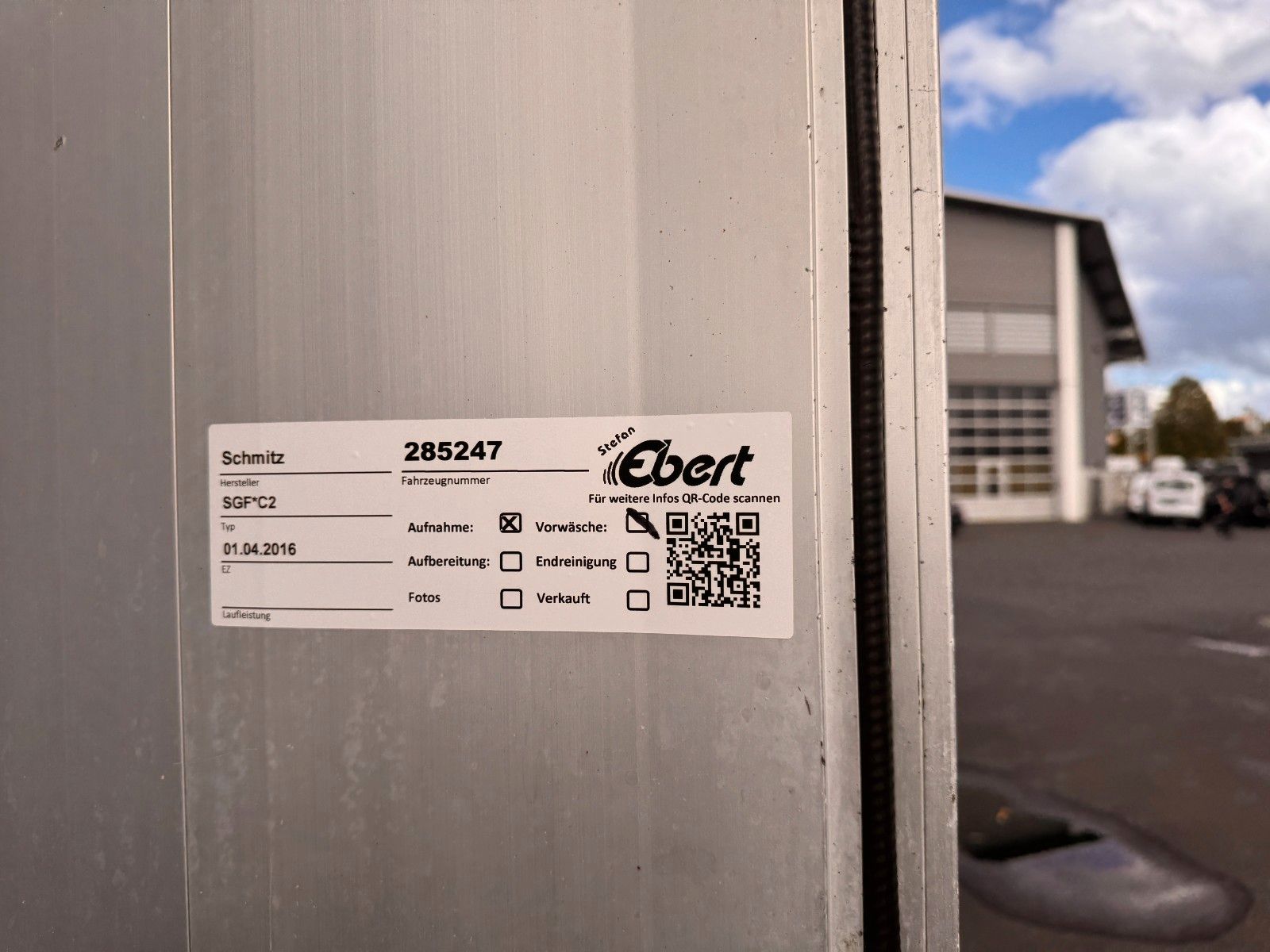 Fahrzeugabbildung Schmitz Cargobull SGF*C2 Pritsche Plane