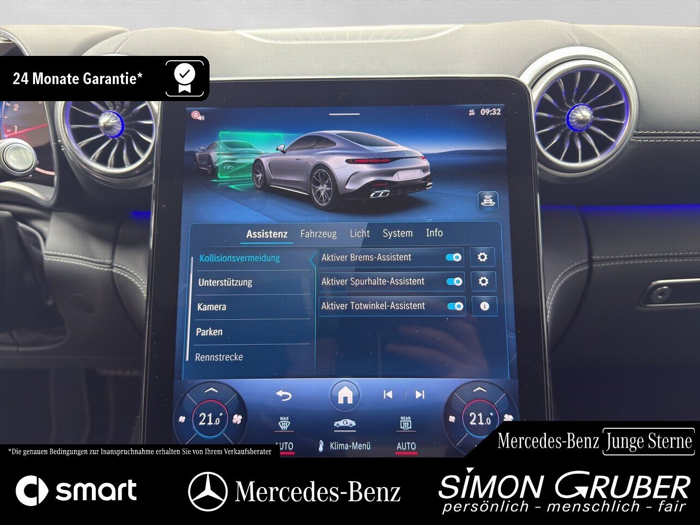 Fahrzeugabbildung Mercedes-Benz GT 63 4M+ Pano Massage Sitzklima Lift Burm HUD