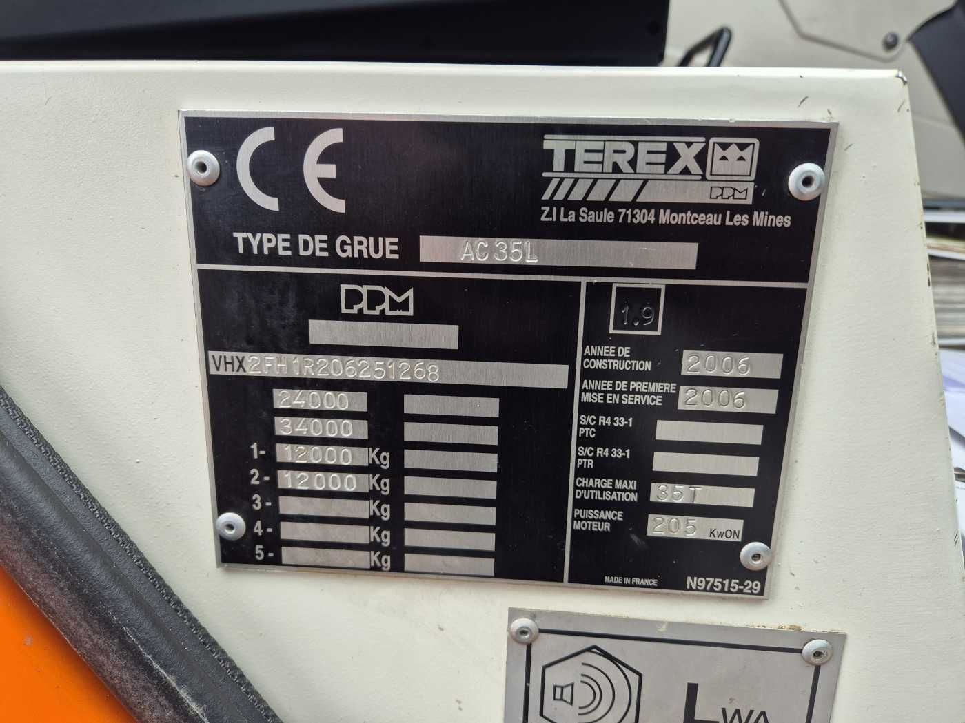 Fahrzeugabbildung Demag Terex AC35L Mobilkran Klima 2x AHK