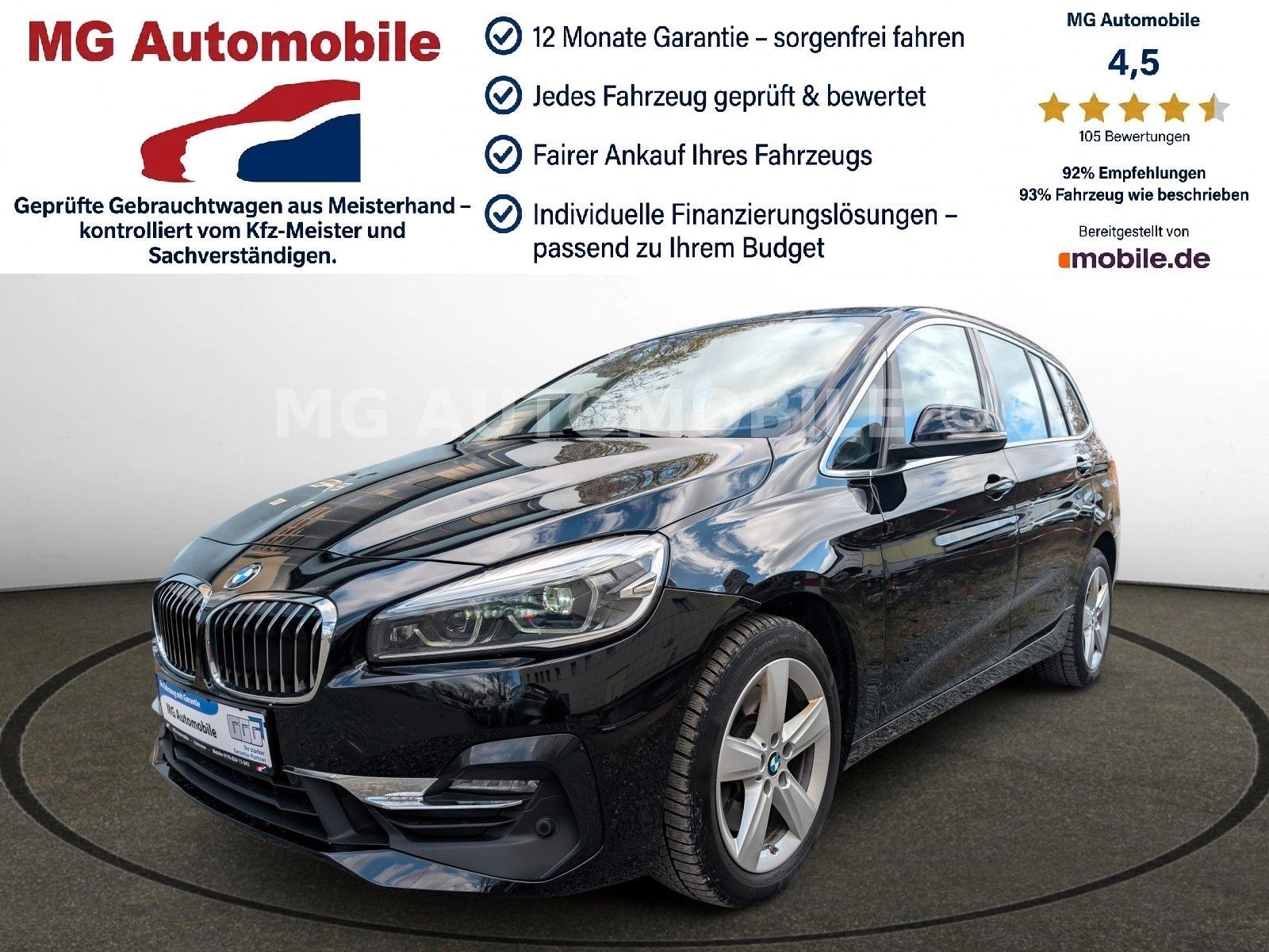BMW 220d Gran Tourer xDrive Aut. Luxury Line 1.Hd