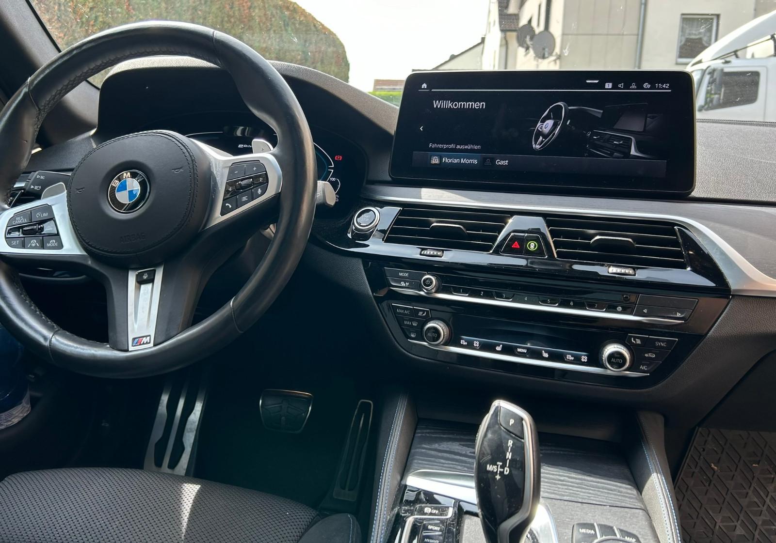 BMW 530 e M Hybrid Schiebedach Anhängerkupplung, миниатюра 9