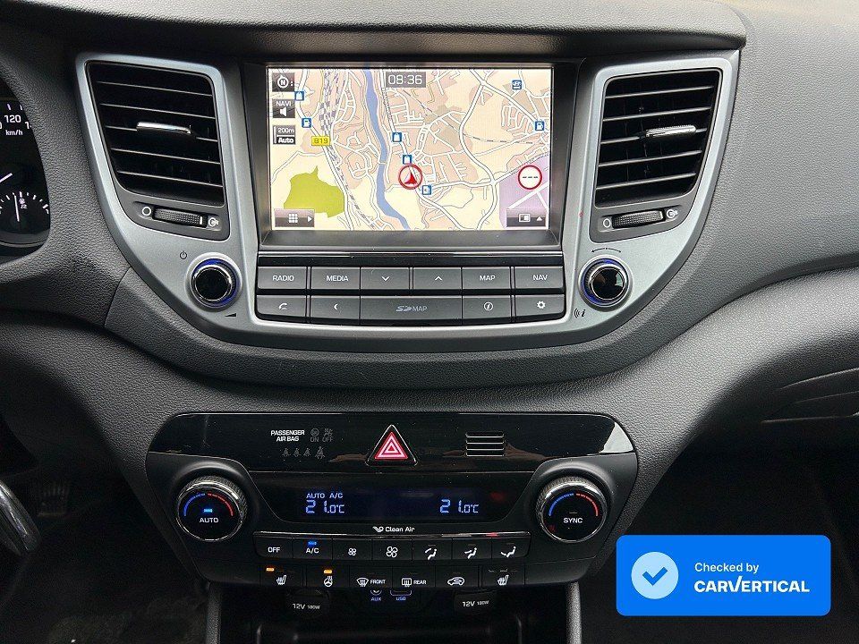 Fahrzeugabbildung Hyundai TUCSON 1.6T 4WD INTRO AHK 1.HAND NAV+KAMERA+PDC+