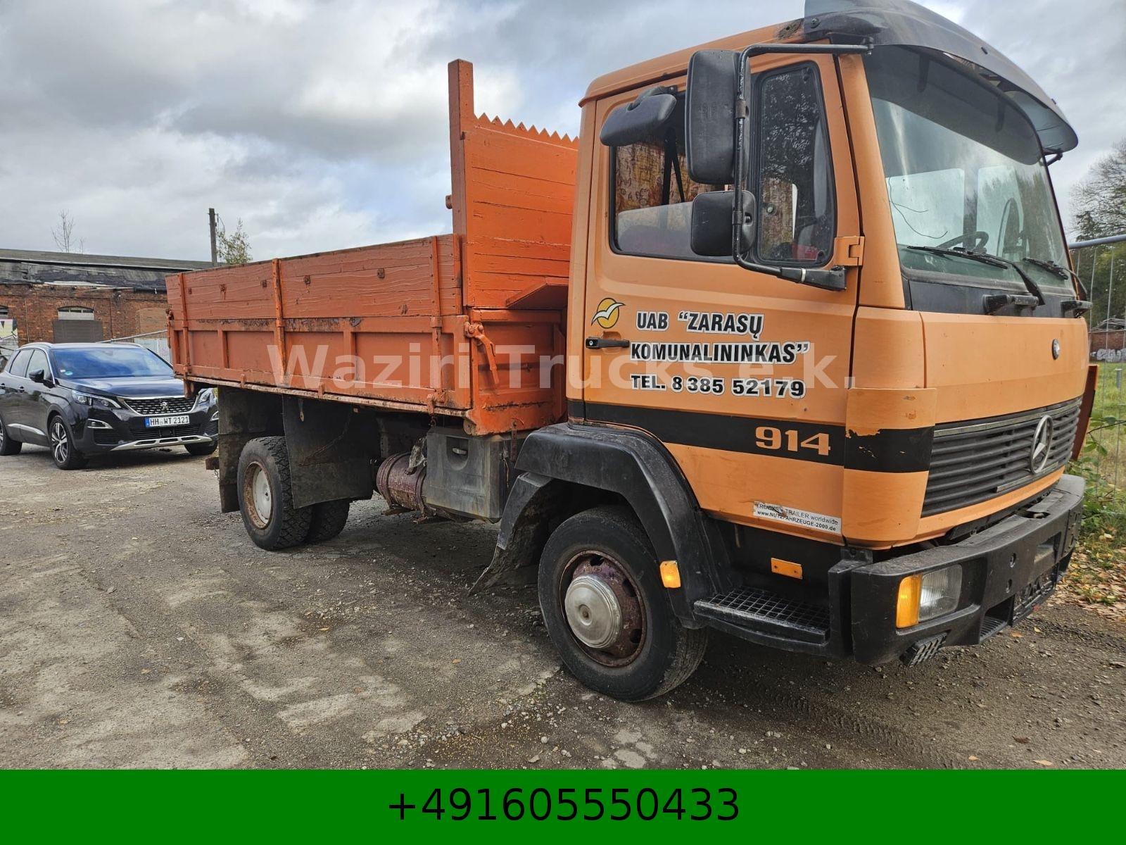 Mercedes-Benz 914 tipper Manual Full Spring 6 cilinder 814 top