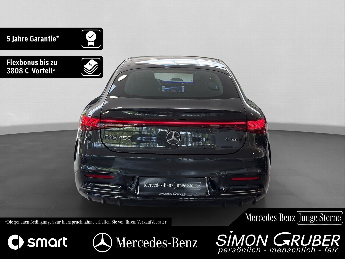 Fahrzeugabbildung Mercedes-Benz EQS 450 4M AMG Elec. Art Hyperscreen HAL Mod2026