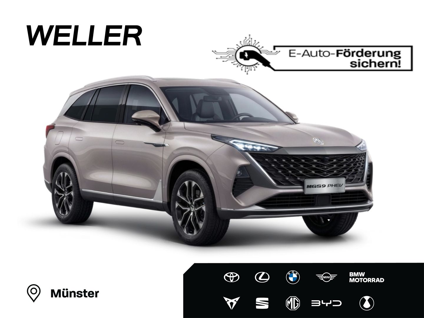 MG S9 PHEV PREMIUM *PANO*24,7kWh*Bis 100 km*Bose*20