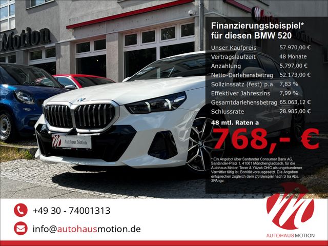 BMW 520 d M Sport 19'LM LED HUD 360° H/K DRIVE ASSIS