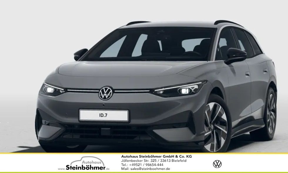 Volkswagen ID.7 Tourer Pro 77 kWh HeadUp RearView