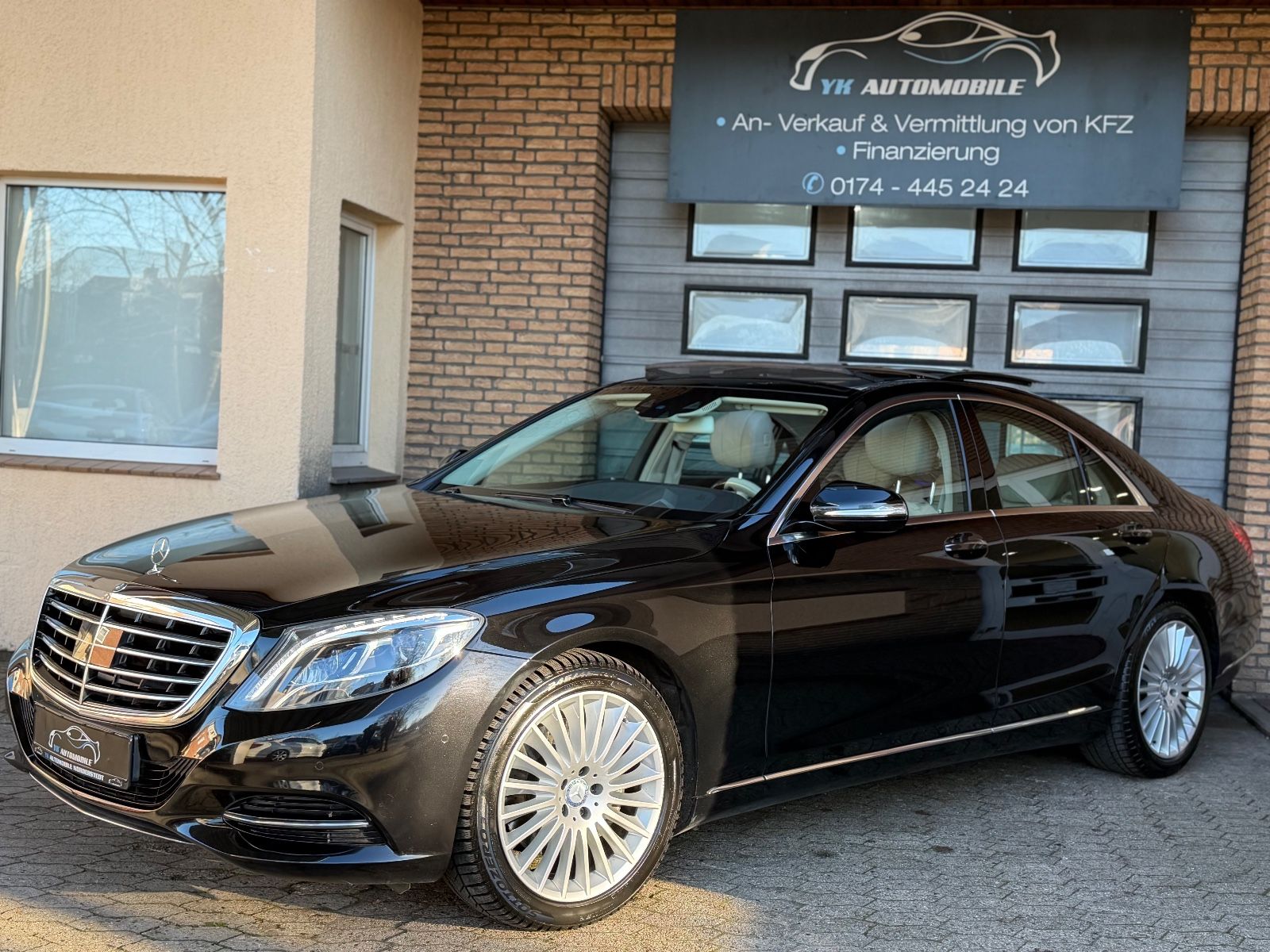 Mercedes S 350 2017, 3.0D dīzelis, Automāts, Sedans, Melns — Latvijā