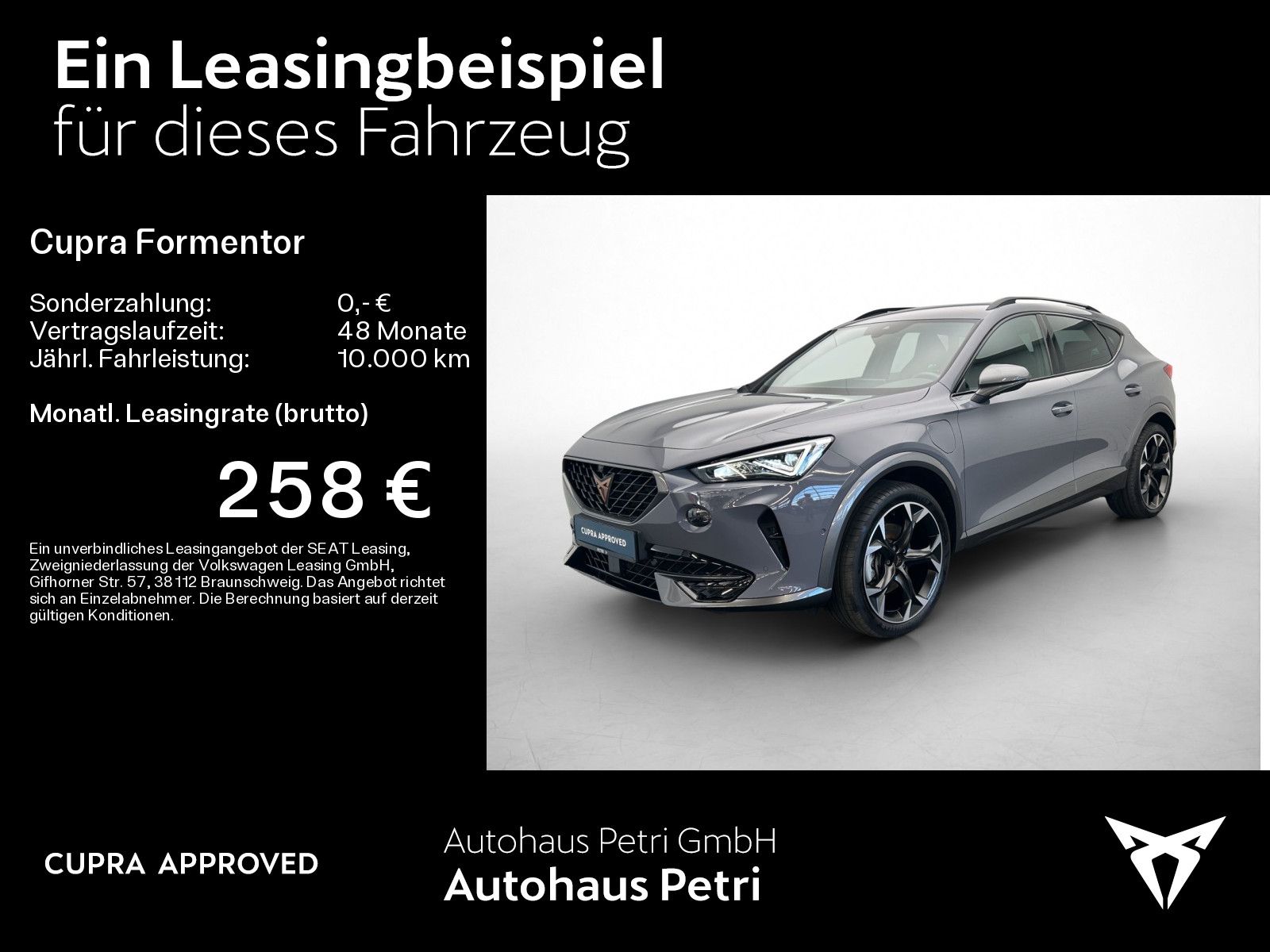 Cupra Formentor 1.4 TSI e-HYBRID*NAVI*360*MEMORY*EL.HE imagem 2